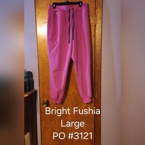 Bright Fuchsia Kids Jogger Pants